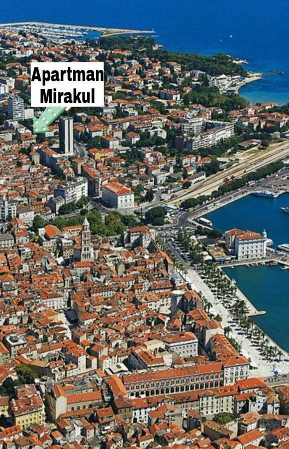 Apartman Mirakul Split Bagian luar foto